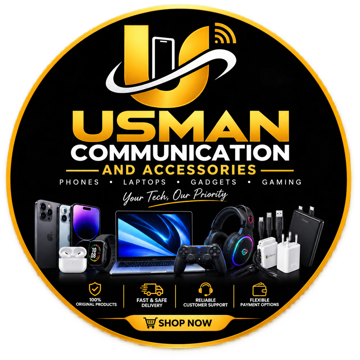 Usman Communication & Accessories logo